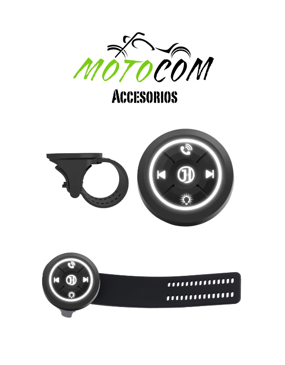 Boton Multimedia Impermeable Recargable